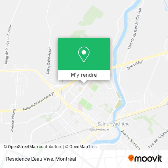 Residence L'eau Vive plan