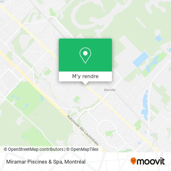 Miramar Piscines & Spa plan