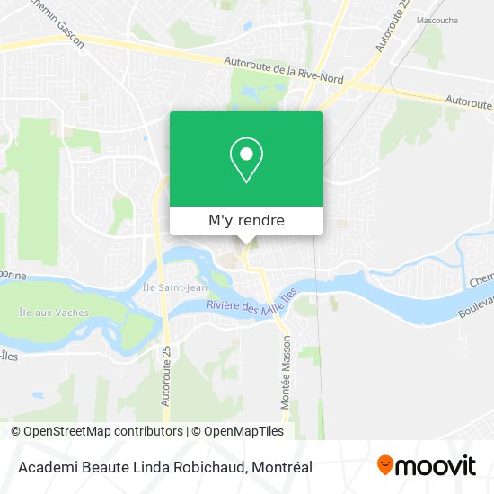 Academi Beaute Linda Robichaud plan