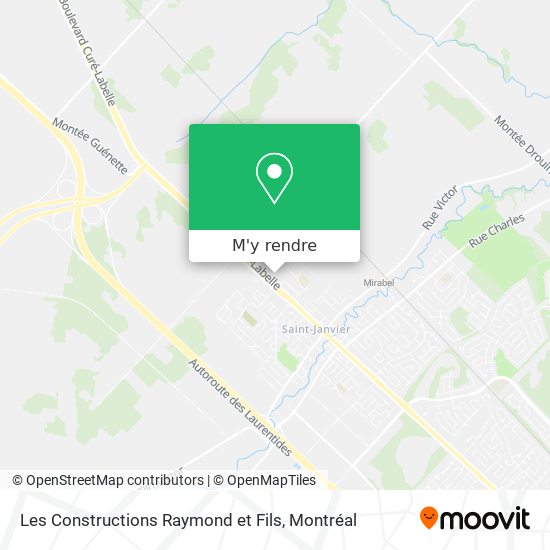 Les Constructions Raymond et Fils plan