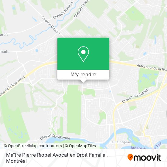 Maître Pierre Riopel Avocat en Droit Familial plan