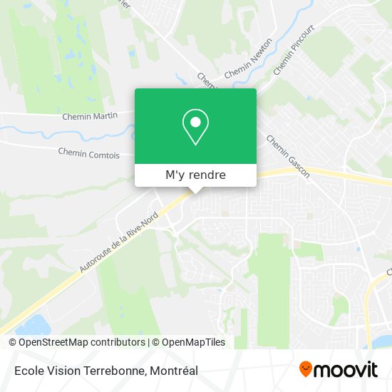 Ecole Vision Terrebonne plan