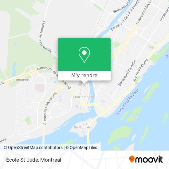 École St-Jude plan