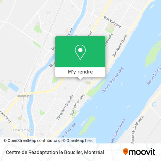 Centre de Réadaptation le Bouclier plan