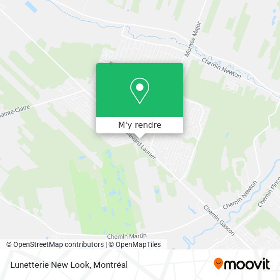 Lunetterie New Look plan
