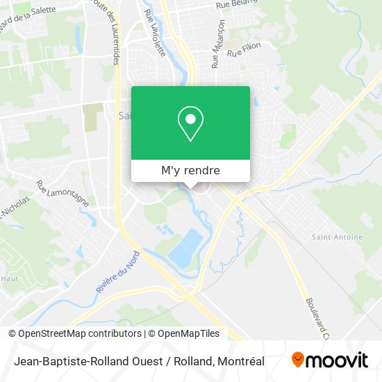 Jean-Baptiste-Rolland Ouest / Rolland plan