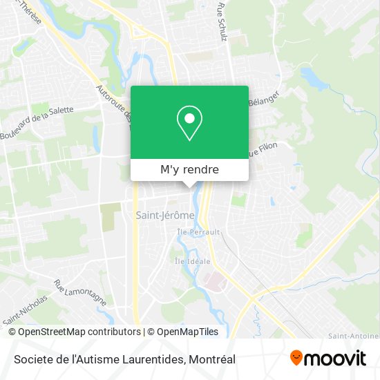 Societe de l'Autisme Laurentides plan