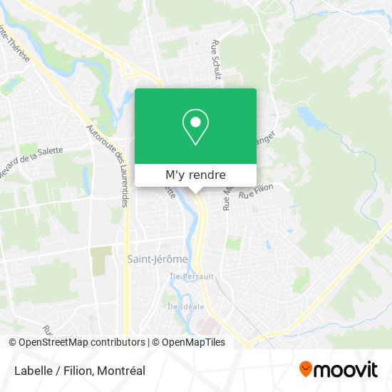 Labelle / Filion plan