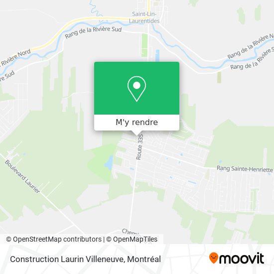 Construction Laurin Villeneuve plan