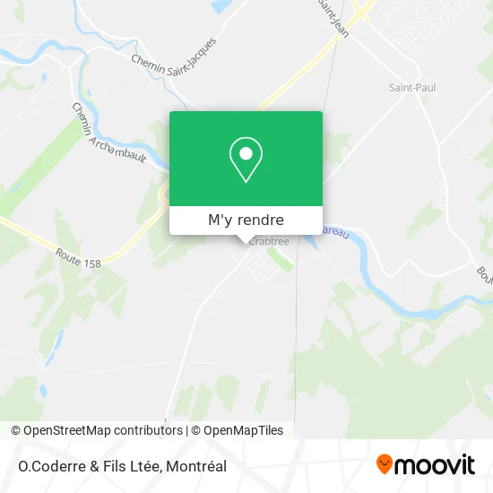 O.Coderre & Fils Ltée plan