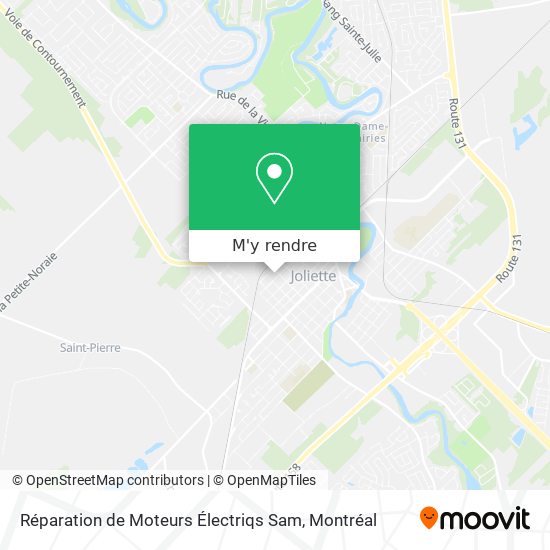 Réparation de Moteurs Électriqs Sam plan