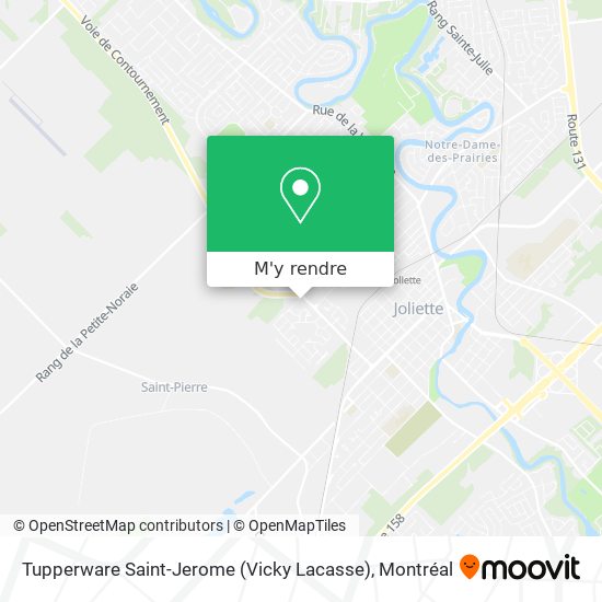 Tupperware Saint-Jerome (Vicky Lacasse) plan