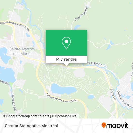 Carstar Ste-Agathe plan