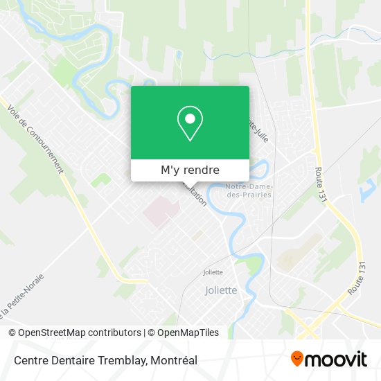 Centre Dentaire Tremblay plan
