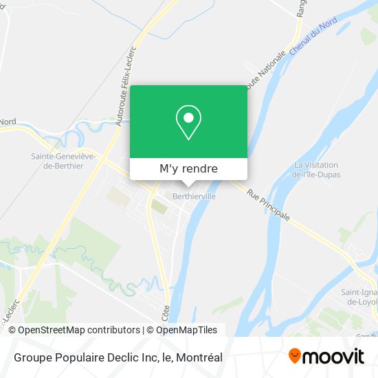Groupe Populaire Declic Inc, le plan