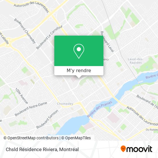 Chsld Résidence Riviera plan