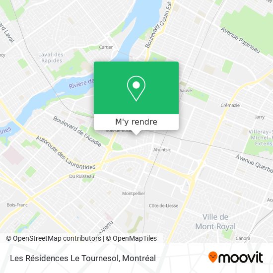 Les Résidences Le Tournesol plan
