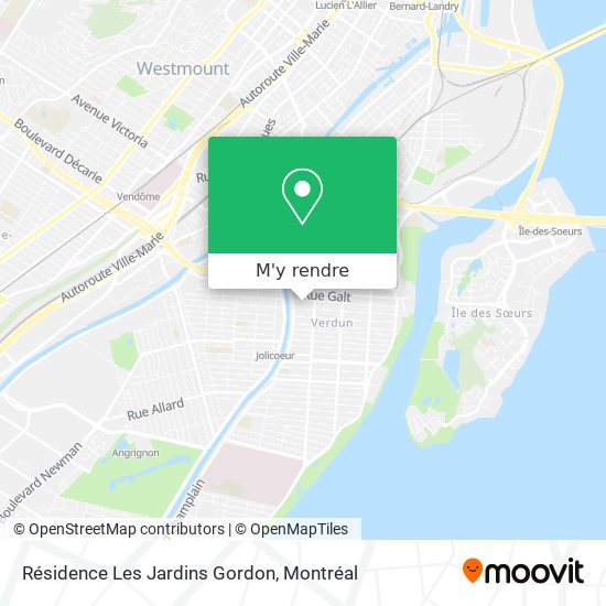 Résidence Les Jardins Gordon plan