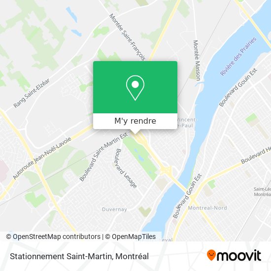 Stationnement Saint-Martin plan