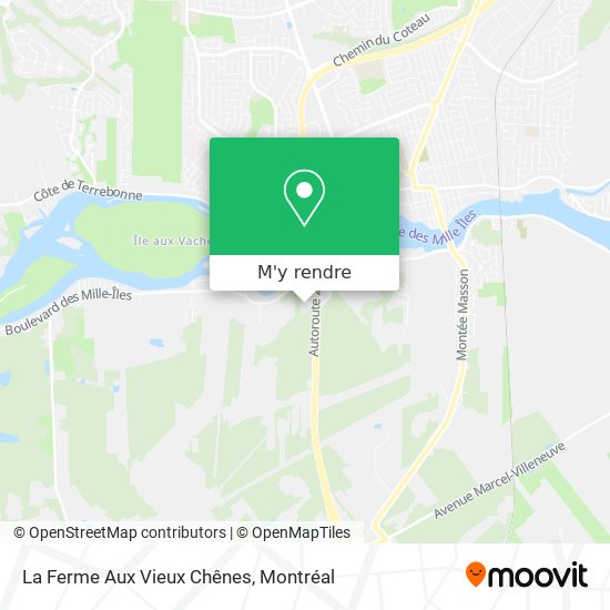 La Ferme Aux Vieux Chênes plan