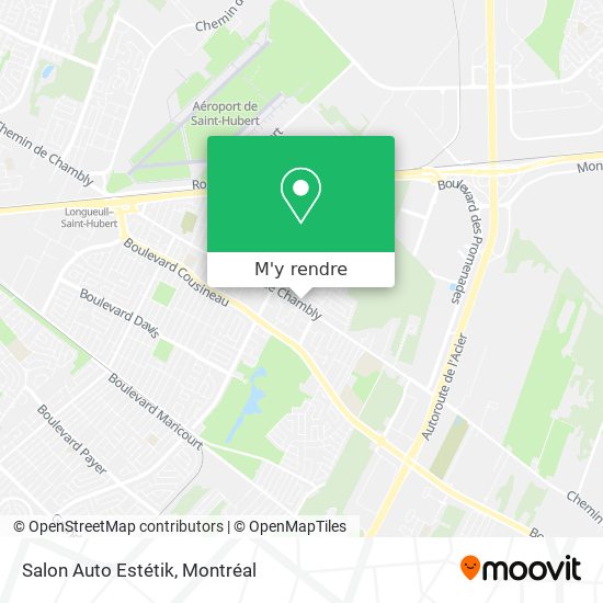 Salon Auto Estétik plan