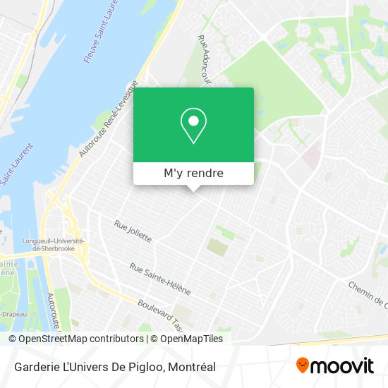 Garderie L'Univers De Pigloo plan