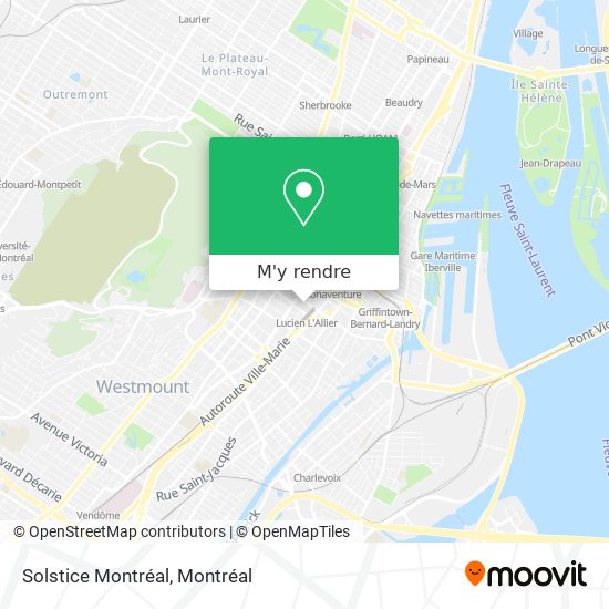 Solstice Montréal plan