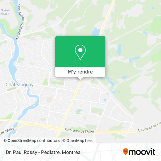 Dr. Paul Rossy - Pédiatre plan