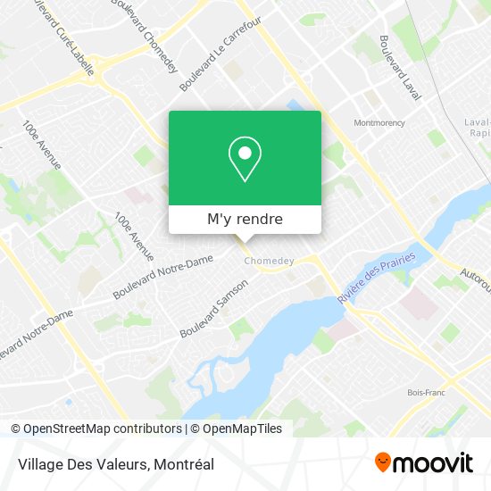 Village Des Valeurs plan