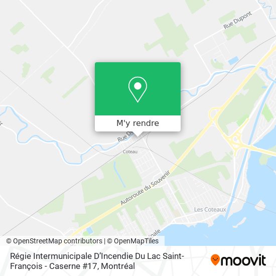 Régie Intermunicipale D’Incendie Du Lac Saint-François - Caserne #17 plan