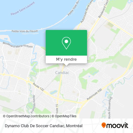 Dynamo Club De Soccer Candiac plan