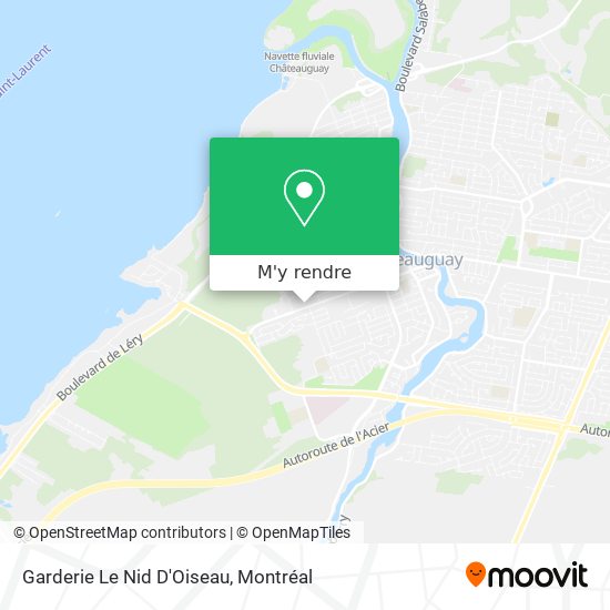 Garderie Le Nid D'Oiseau plan