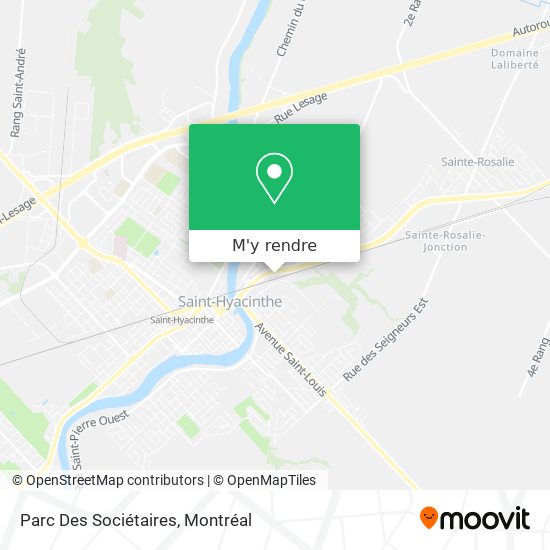 Parc Des Sociétaires plan