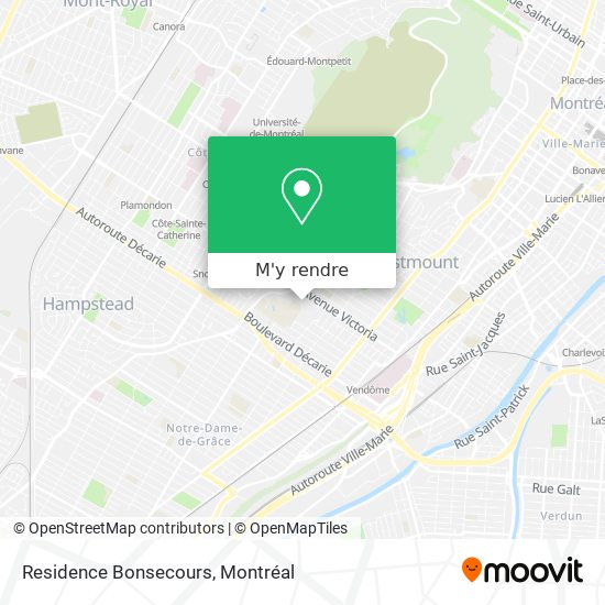 Residence Bonsecours plan