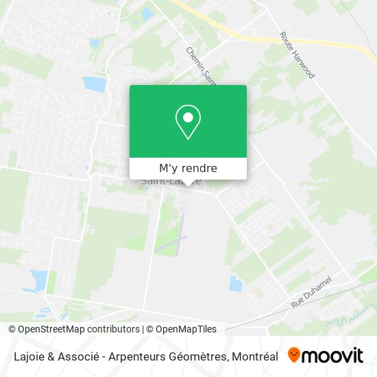 Lajoie & Associé - Arpenteurs Géomètres plan