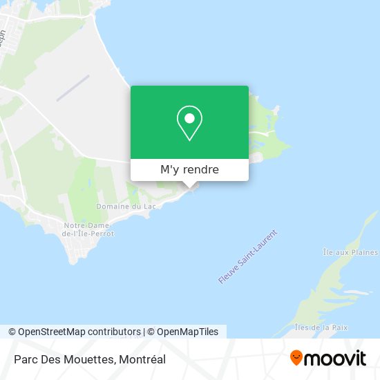 Parc Des Mouettes plan