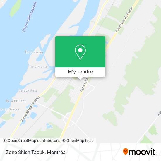 Zone Shish Taouk plan