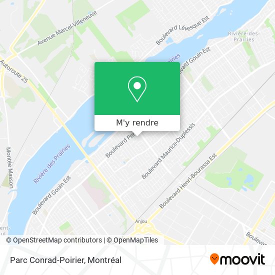 Parc Conrad-Poirier plan