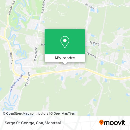 Serge St-George, Cpa plan