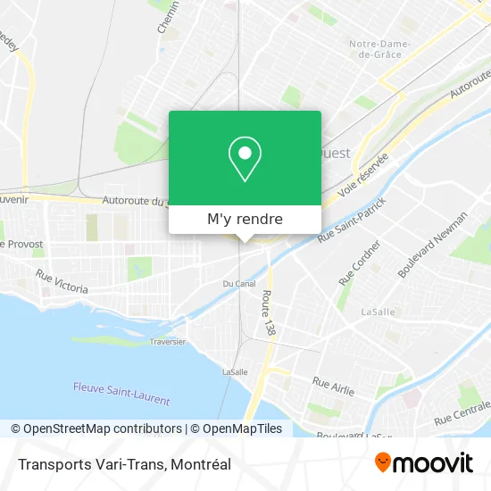 Transports Vari-Trans plan