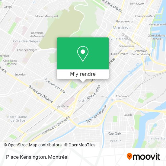Place Kensington plan