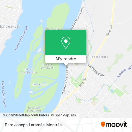 Parc Joseph-Laramée plan