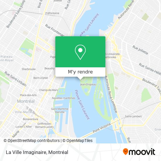 La Ville Imaginaire plan