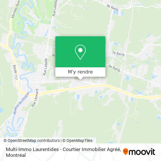 Multi-Immo Laurentides - Courtier Immobilier Agréé plan