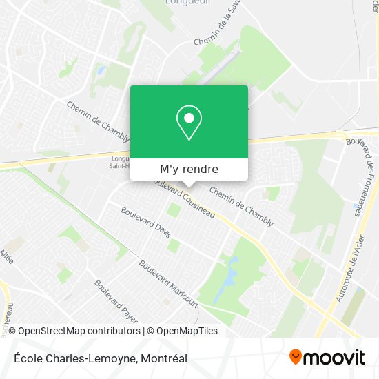 École Charles-Lemoyne plan