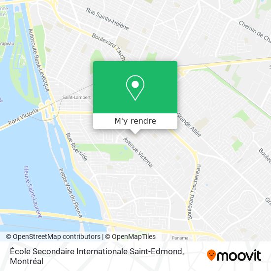 École Secondaire Internationale Saint-Edmond plan