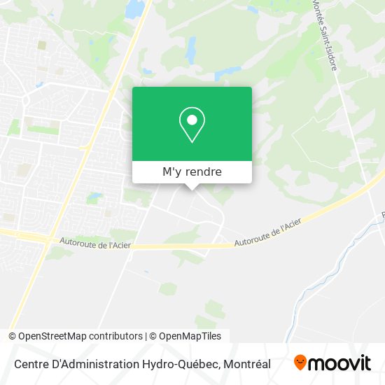 Centre D'Administration Hydro-Québec plan