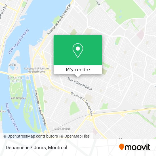 Dépanneur 7 Jours plan