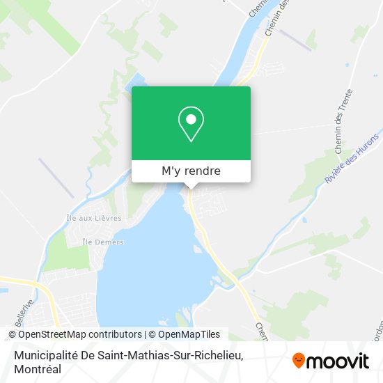 Municipalité De Saint-Mathias-Sur-Richelieu plan