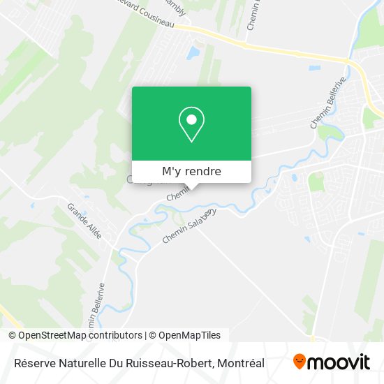 Réserve Naturelle Du Ruisseau-Robert plan